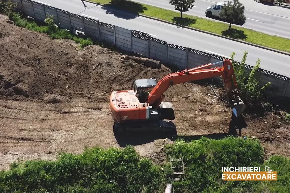 Sapaturi fundatii cu excavator in Oradea
